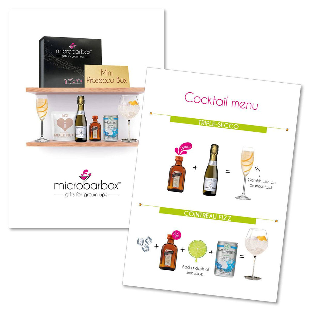 Teachers Classic Prosecco Gift Set Cocktail Gift Set