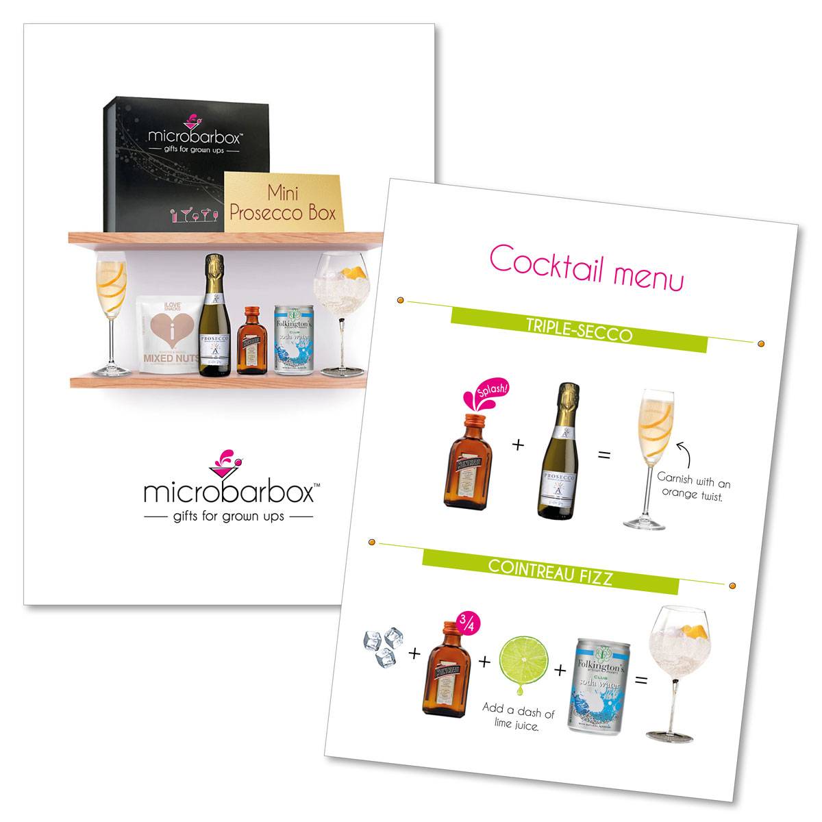 Teachers Classic Prosecco Gift Set Cocktail Gift Set