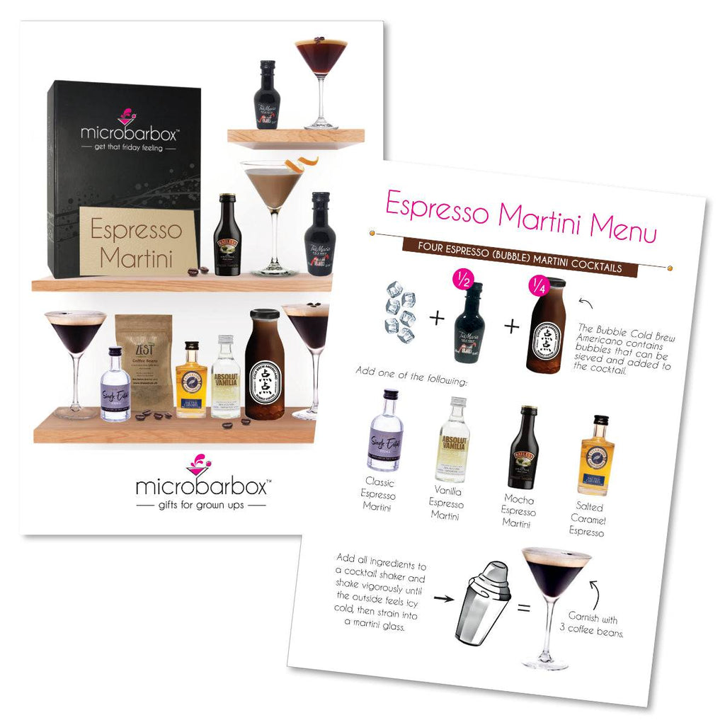 Sorry Espresso Martini Gift Set Cocktail Gift Set