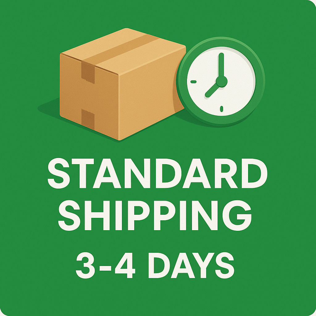 Standard 3-4 Day Delivery