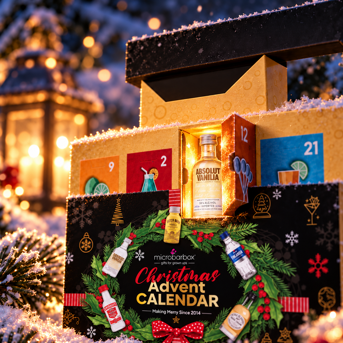 2026 Vodka & Snack Advent Calendar - 24 Days
