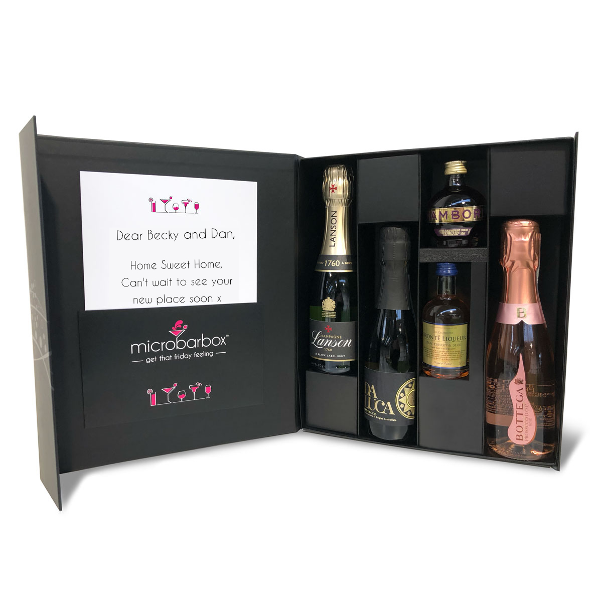 New Home Champagne and Prosecco Gift Set | Cocktail Gift Boxes | Gin ...