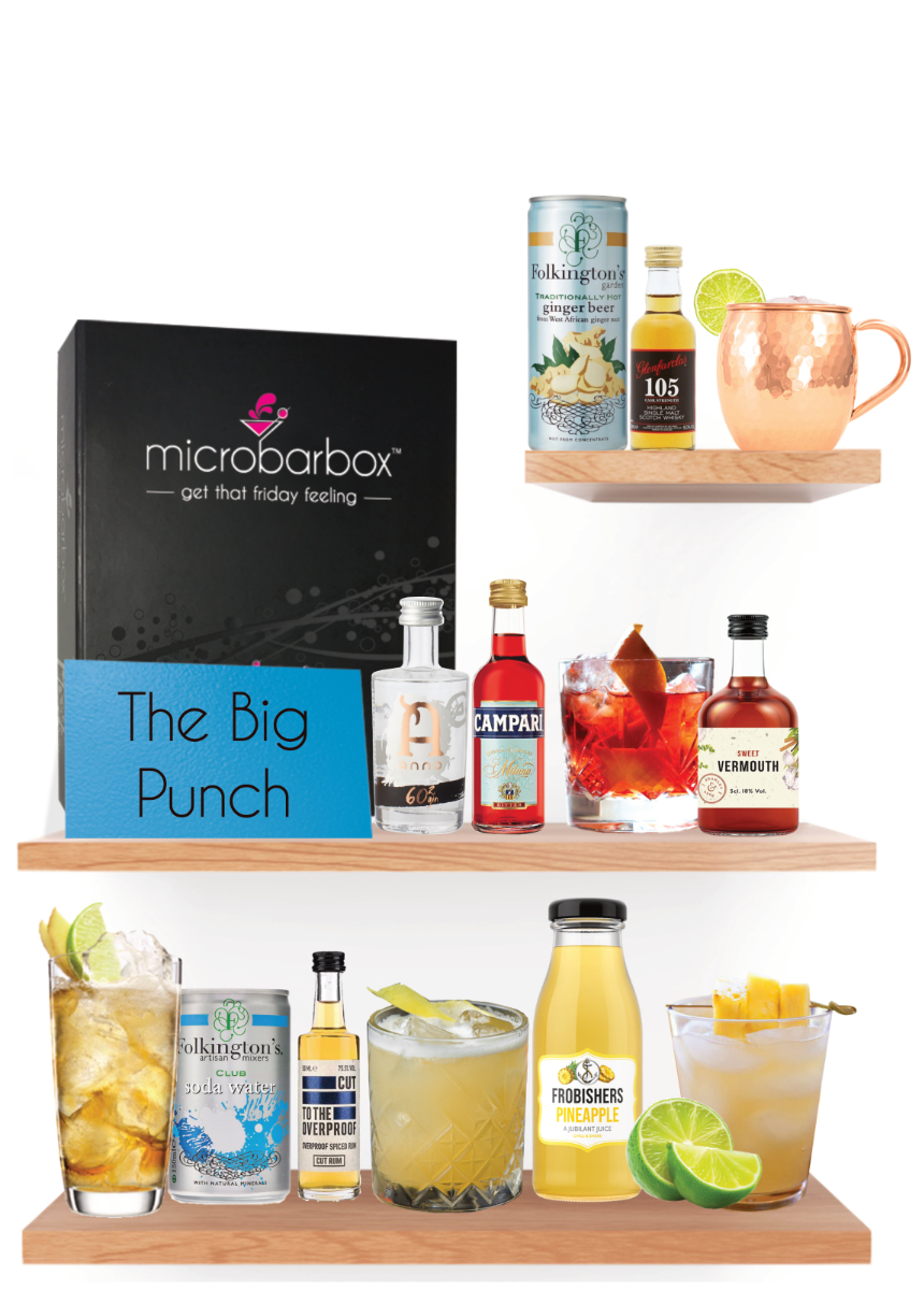 The Big Punch Overproof Cocktail Gift Set 