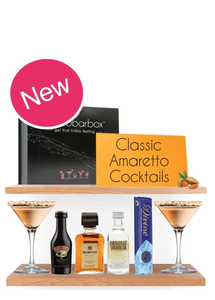 Classic Amaretto Cocktails Gift Set NEW