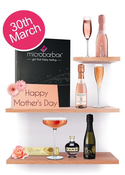 Mothers Day Pink Prosecco Gift Set 